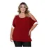 Blusa Feminina Soltinha Plus Size Do Gg Ao G5 Bata Charmosa