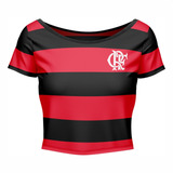 Blusa Flamengo Vibe Cropped Feminino Original