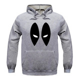 Blusa Frio Moletom Anti Herói Deadpool Anti-herói Personagem