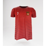 Blusa Infantil Cristiano Ronaldo Portugal
