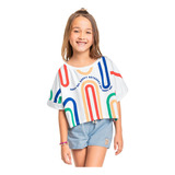 Blusa Infantil Feminina Em