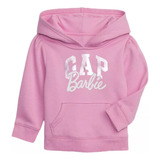 Blusa Infantil Rosa Gap Barbie Moletom Menina Original