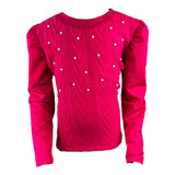 Blusa Infantil Tricot Ref 1228