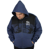 Blusa Jaqueta Casaco De Frio Moletom C Toca Ziper Canguru