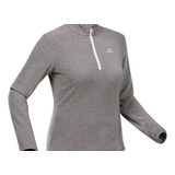 Blusa Jaqueta Fleece Feminina De Trilha Quechua Original