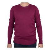 Blusa Masculina Broken Rules Tricot Vinho Plus Size 598018