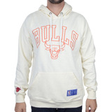 Blusa Masculina Nba College Chicago Bulls Off White Nb41