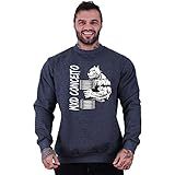 Blusa Moletom Basic MXD Conceito Fechada Sem Bolso Sem Touca Estampada Casual Academia GG Pitbull MXD