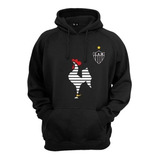 Blusa Moletom Canguru Atlético Mineiro Galo Otima Qualidade