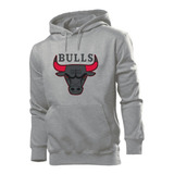 Blusa Moletom Canguru Casaco Chicago Bulls Basquete