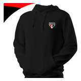 Blusa Moletom Canguru Casaco Frio Time São Paulo Adulto
