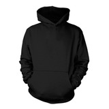 Blusa Moletom Capuz Bolso Canguru Masculino E Feminino Liso