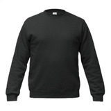 Blusa Moletom Fechada Lisa Sem Bolso Sem Capuz Gola Careca