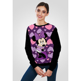 Blusa Moletom Feminino Minnie Promoção