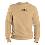 Blusa Moletom Gola Careca Liso Unissex