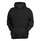 Blusa Moletom Liso Canguru Capuz Bolso Masculino Feminino