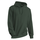 Blusa Moletom Liso Unissex Premium Canguru Capuz Inverno