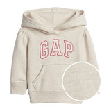 Blusa Moletom Logo Gap Creme Bebê