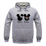 Blusa Moletom Minnie Mickey