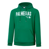 Blusa Moletom Puma Palmeiras Wording Hoody Juvenil