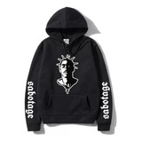 Blusa Moletom Sabotage Rapper Rap Nacional Hip Hop Canguru