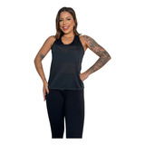 Blusa Para Academia Regata Dry Fit Nadador Furadinha Leve