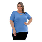 Blusa Plus Size Blusinha Feminina Camiseta