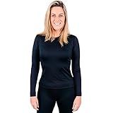 Blusa Rt Segunda Pele Térmica Feminina Frio Intenso Preta Preto M 