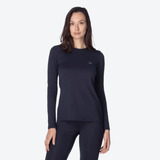Blusa Segunda Pele Solo X thermo Ds Feminina Preta