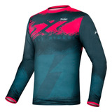 Blusa Segunda Pele Sunprotec Rise Rosa X11