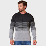 Blusa Sueter Masculino Lã Inverno Decote Gola V Premium