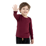 Blusa Térmica Infantil De Inverno Segunda Pele Peluciada