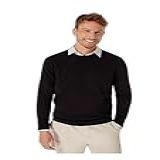 Blusão Básico Masculino Em Tricô De Algodão Preto M