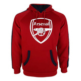 Blusão De Moletom Arsenal C Capuz Oficial Licenciado Nf