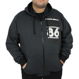 Blusao Jaqueta Moletom Ziper Surf Capuz Masculino Estampado