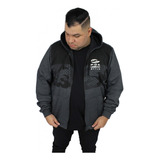 Blusao Jaqueta Moletom Ziper Surf Capuz Masculino Plus Size