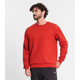 Blusão Masculino Em Moletom Rovitex Laranja