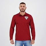 Blusão São Paulo Jacquard Vermelho Mescla