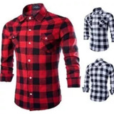 Blusas Masculino Flanelada Xadrez