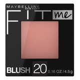 Blush Maybelline New York Fit Me Mauve 4 7 Ml