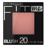 Blush Maybelline New York Fit Me Mauve 4 7 Ml