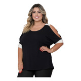 Blusinha Feminina Plus Size Blusa Soltinha