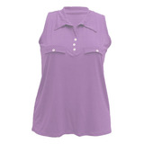 Blusinha Regata Feminina Com