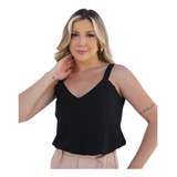 Blusinha Social Duna Crepe