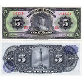 Bn8189 México 1969 5 Pesos La