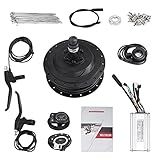 Bnineteenteam Kit De Conversão De Bicicleta Elétrica Conjunto De Motor De Cubo Traseiro De Alta Eficiência 48V 500W Com Medidor De Exibição KT 900S Para DIY Raios De 71 Cm 12G