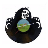 Bob Marley Reggae Relógio De Parede