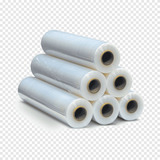Bobina 1 Kg De Filme Stretch 500mm X 0 025 Mic