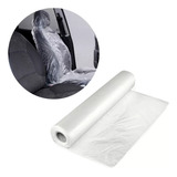 Bobina Capa Plastica Descartável P Banco Carro Transparente