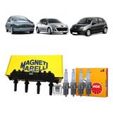 Bobina Citroen C3 1 4 2009 2010 Flex Magneti Marelli Vela